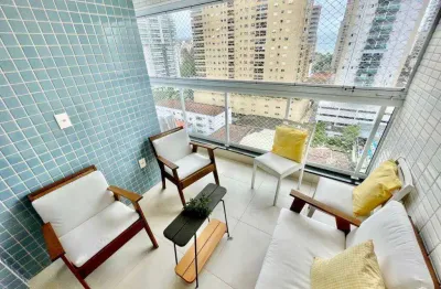 Apartamento 3 dorms com 2 suítes em Embaré, Santos – Frente, Financiamento Aceito, 2 Vagas