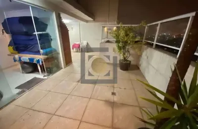 Cobertura com 3 quartos à venda na rua caramuru, 50, estuário, santos, 150 m2 por r$ 745.000