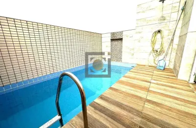 Cobertura com 3 quartos à venda no centro, são vicente , 169 m2 por r$ 680.000