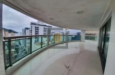 Apartamento com 4 quartos à venda na avenida doutor epitácio pessoa, 667, ponta da praia, santos, 488 m2 por r$ 7.700.000