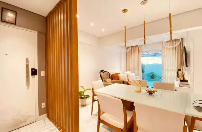 Apartamento 170 m² no Boqueirão, Santos – 2 suítes, 1 vaga, Financiamento Aceito