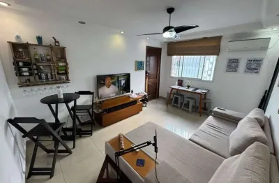 Apto 2 Quartos com Vista para o Mar - Boqueirão, Santos (Financia)