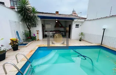 Casa com 3 quartos à venda na rua bolívia, 83, aparecida, santos, 205 m2 por r$ 1.480.000