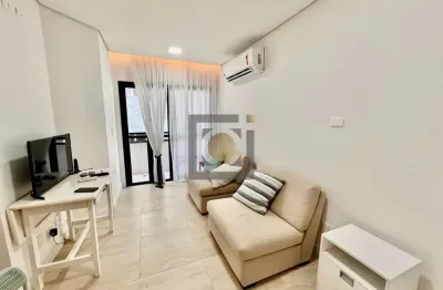 Apartamento com 1 quarto à venda na avenida doutor bernardino de campos, 580, pompéia, santos, 48 m2 por r$ 530.000