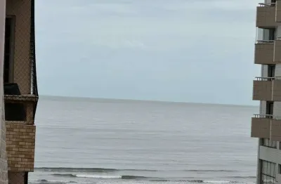 Apartamento 2 quartos com suíte, frente, vista mar em Boqueirão, Santos