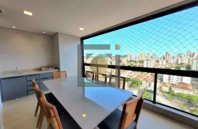 Apartamento com 2 quartos à venda na rua arabutan, 55, aparecida, santos, 82 m2 por r$ 1.300.000