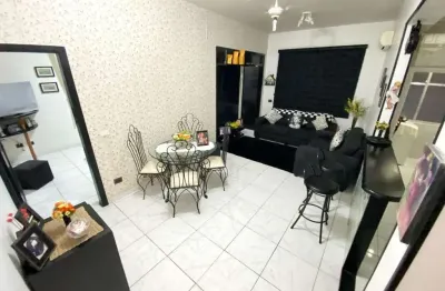 Apartamento à venda em santos-sp, no boqueirão: 2 quartos, 1 sala, 1 banheiro, 1 vaga de garagem, 48m² de área.