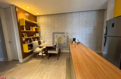 Apartamento com 2 quartos à venda na rua santos dumont, 172, estuário, santos, 68 m2 por r$ 680.000