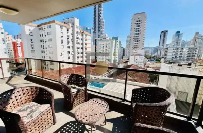Apartamento de luxo na pompéia santos-sp: 3 quartos, 1 suite, 1 sala, 3 banheiros, 2 vagas, 198m² - imperdível!