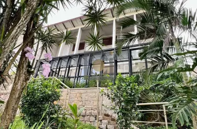 Casa com 5 quartos à venda na alameda rotary club, 88, ilha porchat, são vicente, 600 m2 por r$ 3.700.000