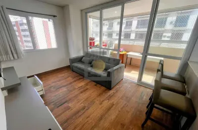 Apartamento com 2 quartos à venda na rua doutor alamir martins, 28, gonzaga, santos, 59 m2 por r$ 800.000