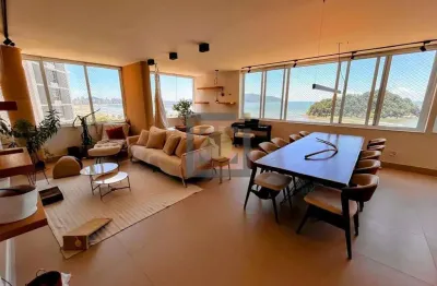 Apartamento com 4 quartos à venda na rua joão antunes, 82, josé menino, santos, 215 m2 por r$ 2.200.000