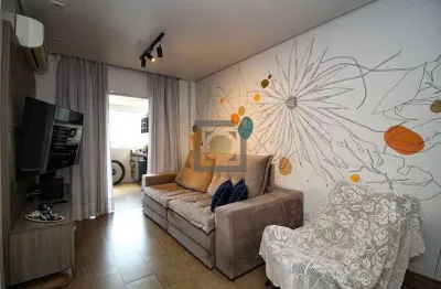 Apartamento com 2 quartos à venda na rua professor carlos escobar, 66, ponta da praia, santos, 84 m2 por r$ 795.000