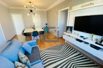 Apartamento com 2 quartos à venda na rua nabuco de araújo, 672, aparecida, santos, 90 m2 por r$ 715.000