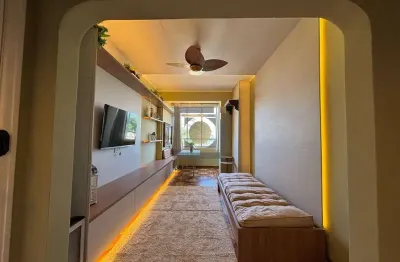 Apartamento com 1 quarto à venda na avenida vicente de carvalho, 36, boqueirão, santos, 65 m2 por r$ 720.000