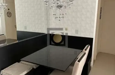 Apartamento à venda em santos-sp, varanda gourmet, 2 quartos, 1 suíte, lazer completo, 1 vaga de garagem.