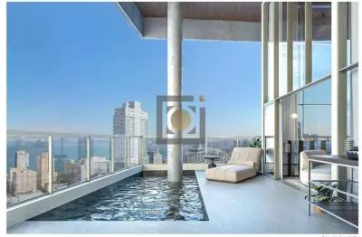 Apartamento exclusivo na ponta da praia, 04 quartos, 03 vagas, lazer completo, vista mar !