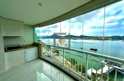 Imóvel de luxo na ponta da praia: apartamento com 3 suítes, 3 vagas de garagem e 199m² em santos-sp!