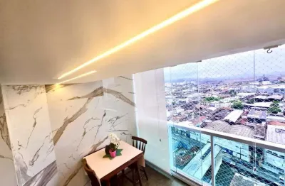 Apartamento com 2 quartos à venda na rua comendador martins, 167, vila mathias, santos, 59 m2 por r$ 555.000