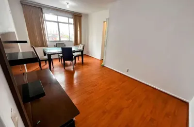 Apartamento à venda em santos-sp, campo grande: 2 quartos, 2 salas, 2 banheiros, 1 vaga de garagem, 98m². confira já!
