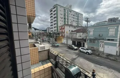 Apartamento com 2 quartos à venda na rua duque de caxias, 89, campo grande, santos, 80 m2 por r$ 600.000