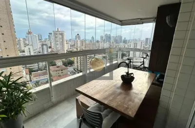 Apartamento à venda na ponta da praia ? 3 quartos e varanda gourmet