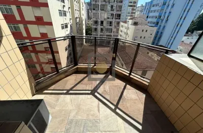 Imperdível! apartamento de 2 quartos na ponta da praia, santos-sp, com 140m² e 1 vaga de garagem.