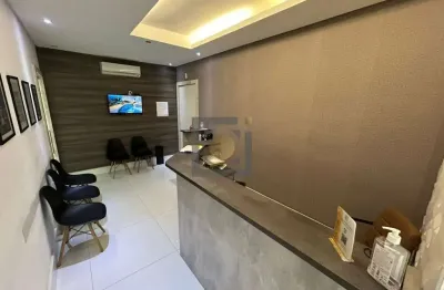 Sala comercial com 1 sala à venda na vila mathias, santos , 45 m2 por r$ 480.000