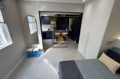 Apartamento com 1 quarto à venda no josé menino, santos , 28 m2 por r$ 515.000