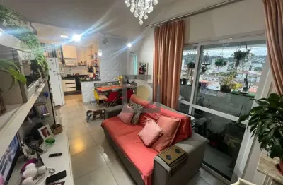 Apartamento à venda em santos-sp, campo grande: 2 quartos, 1 suíte, 2 salas, 1 vaga de garagem, 70 m² de área.