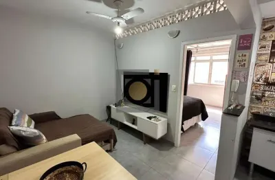 Apartamento com 1 quarto à venda na avenida bartolomeu de gusmão, 57, boqueirão, santos, 35 m2 por r$ 400.000