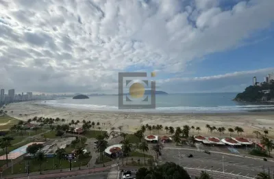 Apartamento à venda em são vicente-sp, itararé: 3 quartos, 1 suíte, vista mar, 150m², 1 vaga - não perca essa oportunidade!