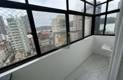 Apartamento à venda na ponta da praia, santos-sp: 1 quarto, 1 suíte, 1 sala, 1 vaga de garagem - 57m² de área. aproveite!