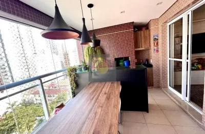 Apartamento com 3 quartos à venda no pompéia, santos , 87 m2 por r$ 1.225.000