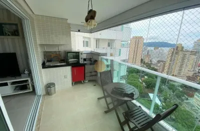 Apartamento à venda no gonzaga, santos-sp: 3 quartos, 1 suíte, 1 sala, 3 banheiros, 2 vagas, 119m². aproveite!