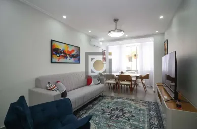 Apartamento com 3 quartos à venda na rua cásper líbero, 23, josé menino, santos, 100 m2 por r$ 620.000