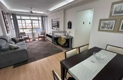 Apartamento à venda em santos-sp: 2 quartos, 1 sala, 2 banheiros, 116m² no marapé!