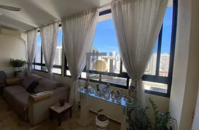 Apartamento com 3 quartos à venda na avenida marechal floriano peixoto, 67, gonzaga, santos, 142 m2 por r$ 560.000