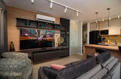 Apartamento com 2 quartos à venda na rua doutor alamir martins, 28, gonzaga, santos, 72 m2 por r$ 1.150.000