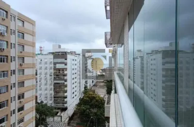 Apartamento com 2 quartos à venda na avenida doutor epitácio pessoa, 481, aparecida, santos, 128 m2 por r$ 2.200.000