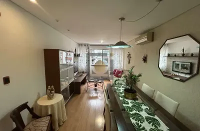 Apartamento de 3 quartos na ponta da praia, santos-sp: 108m², 1 suíte, 2 salas, 2 banheiros e vaga de garagem!