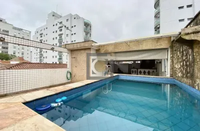 Casa com 3 quartos à venda na rua enguaguaçu, 57, ponta da praia, santos, 330 m2 por r$ 2.660.000