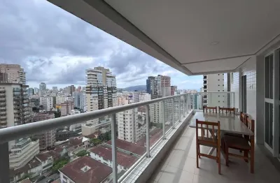 Apartamento com 3 quartos à venda na rua pernambuco, 93, gonzaga, santos, 108 m2 por r$ 1.950.000