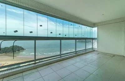 Cobertura com 4 quartos à venda na avenida presidente wilson, 200, josé menino, santos, 258 m2 por r$ 3.500.000