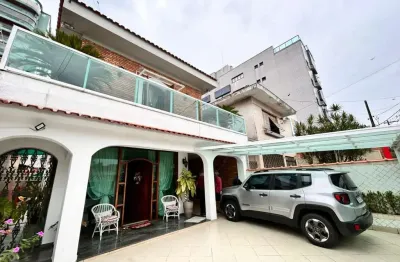 Casa com 4 quartos à venda na rua delphin moreira, 119, embaré, santos, 350 m2 por r$ 2.500.000