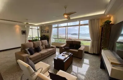 Apartamento 3 Dormitórios Frente, Itararé – São Vicente, Mobiliado, Vista Mar