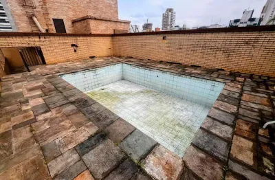 Cobertura Residencial à Venda - Boqueirão, Santos | 4 Dormitórios, 4 Vagas, Frente