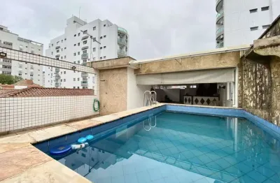 Casa com 3 quartos à venda na Rua Enguaguaçu, Ponta da Praia, Santos