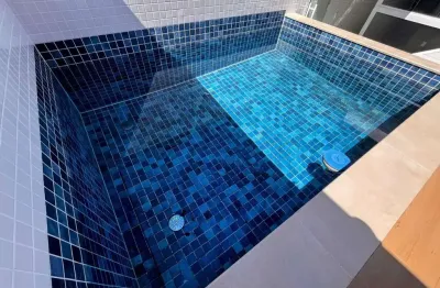 Casa Residencial em Embaré, Santos – 4 suítes, piscina, quintal e 2 vagas