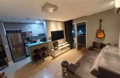 Apartamento 2 Dormitórios com Varanda Gourmet na Vila Mathias, Santos